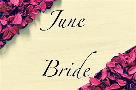 June brides - June Bride streaming: where to watch online? We try to add new providers constantly but we couldn't find an offer for "June Bride" online. Please come back again soon to check if there's something new. Synopsis. A magazine's staff, including bickering ex-lovers Linda and Carey, cover an Indiana wedding, which goes slightly wrong.